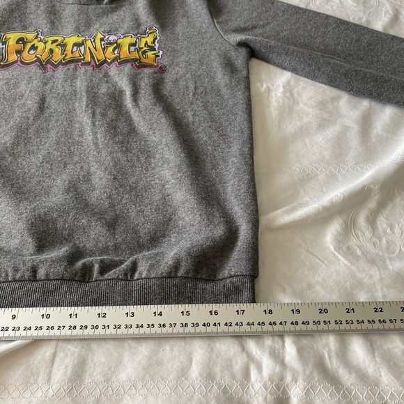 Fortnight MAD Engine Kid's Long Sleeve Fleece Pullover Hoodie‎ Size XL (14-16) - Picture 12 of 13